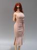 Clothing Sexy Clothing Women Long Hip Wrap Dress Evening Sexy Long Sexy Dress Shoes Not Pink 1/6 1/6 Dress, Dress, (Body, Head, Included)