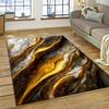 3D Роскошный Цвет Мрамор Синий Зеленый Золотой Ковер Коврик для Дома Гостиная Спальня Диван Придверный Коврик Декор, Детский Ковер Нескользящий Коврик