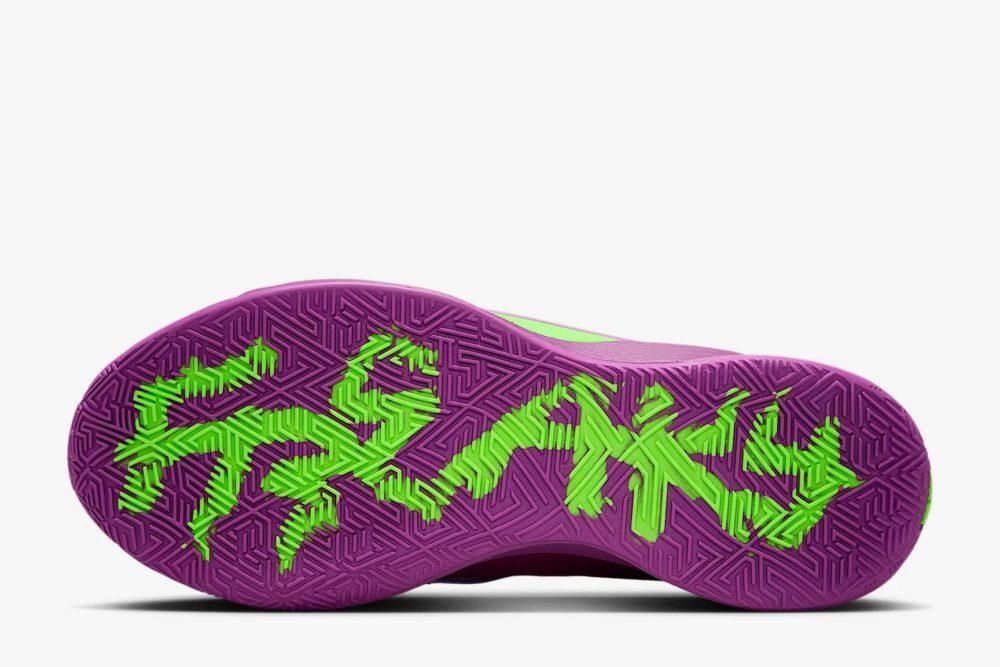 FJ7807-500 Nike Giannis Freak 6 Смелая Ягода Гипер Фиолетовый Черный (Мужской)