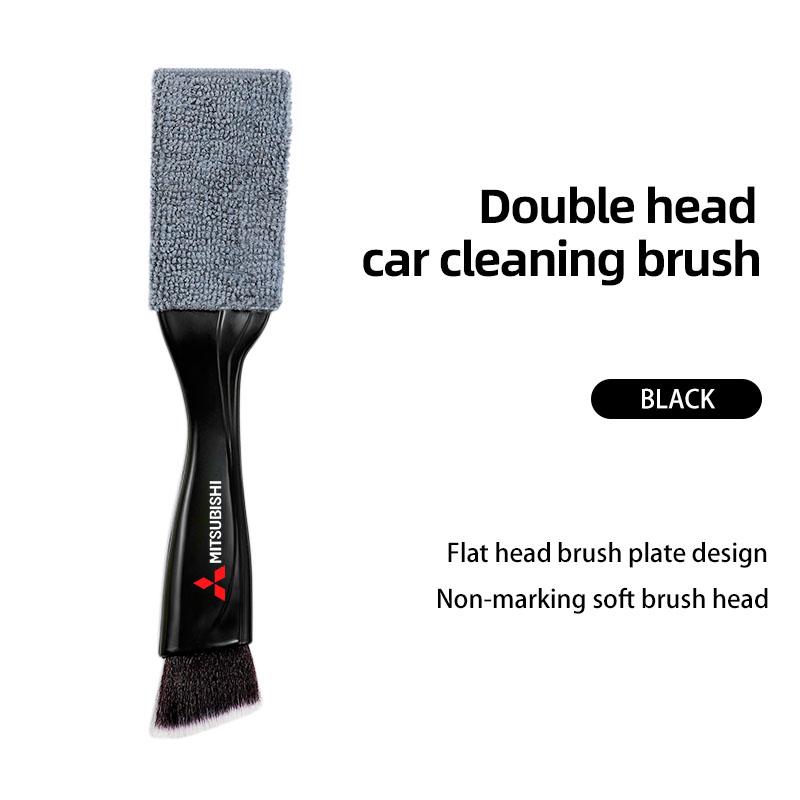 2 In 1 Car Dust Tool Cleaning Brush Accessories Interior For Mitsubishi Lancer Mirage ASX Ralliart Outlander Jinxuan Lancer Ex