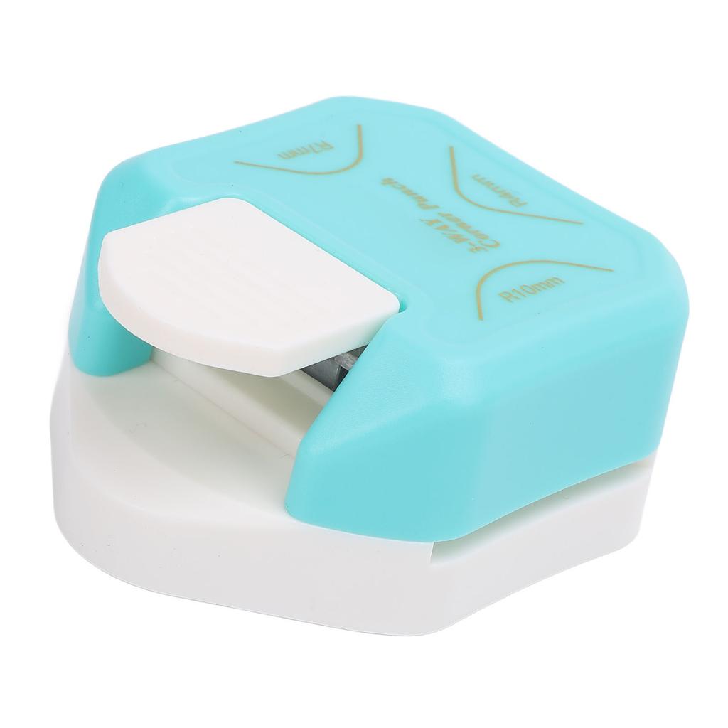 Синий Закруглитель углов бумаги с круглыми углами R4мм R7мм R10мм Дырокол для закругления углов бумаги для карточек фото