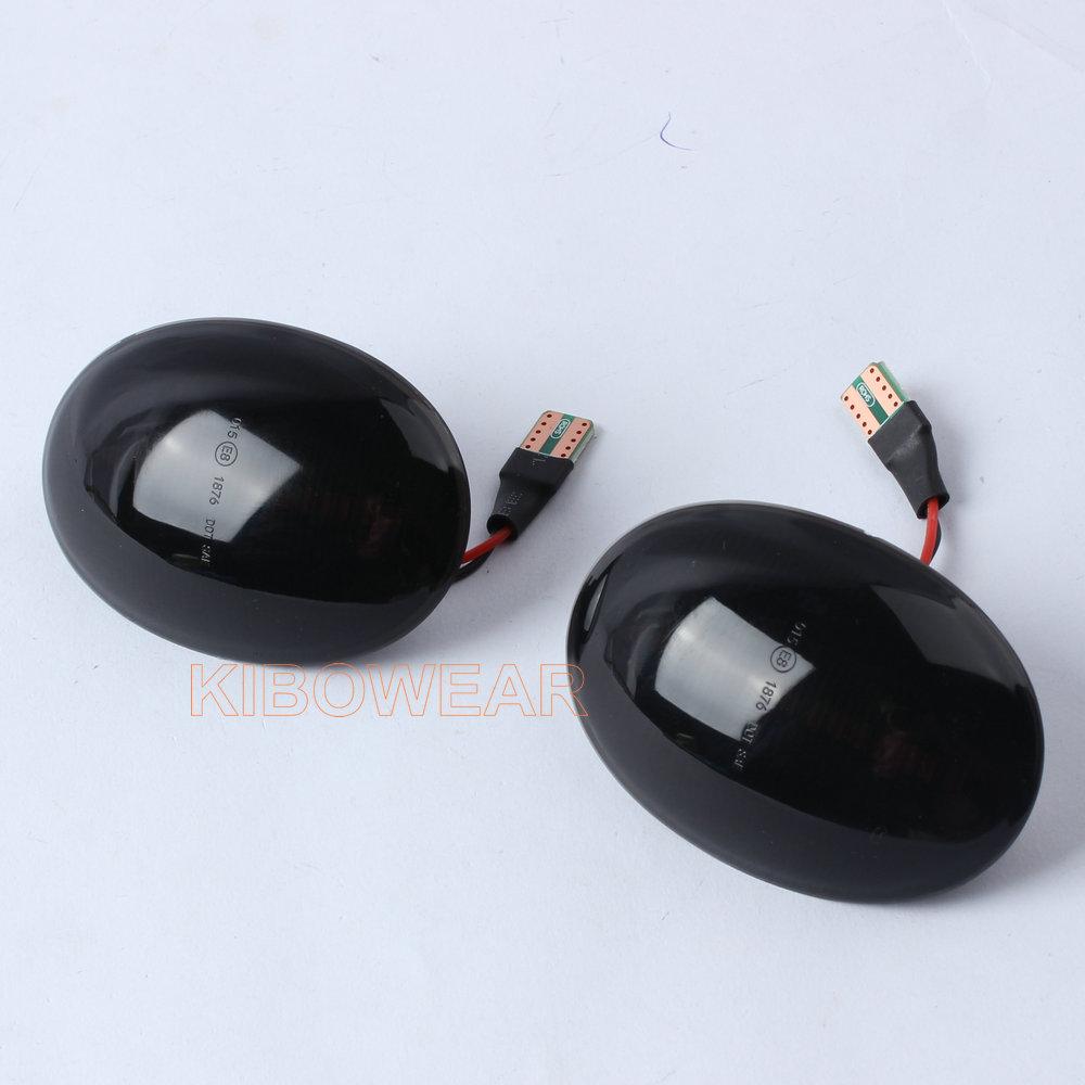 2 шт. динамический светодиодный боковой маркер для MINI Cooper R55 R56 R57 R58 R59 2007-2013 указатель поворота на крыле