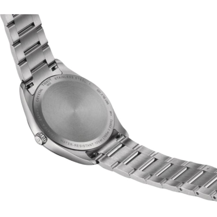 Tissot Коллекция PR100 Кварцевый механизм Женские часы/Наручные часы/Швейцарские часы 34 мм Серебристый циферблат T1502101103100