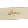 Brioni belt Silver pin buckle turquoise blue Crocodile mens B209/F860 Used