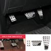 Комплект автомобильных педалей для Dodge Ram 2011 - 1500 2500 3500 5500 Педаль акселератора, педаль газа, крышка педали тормоза, педаль