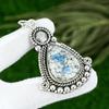 925 Silver Pear K2 Jasper Stone Bezel Elegant Handcrafted Mother Pendant Jewelry
