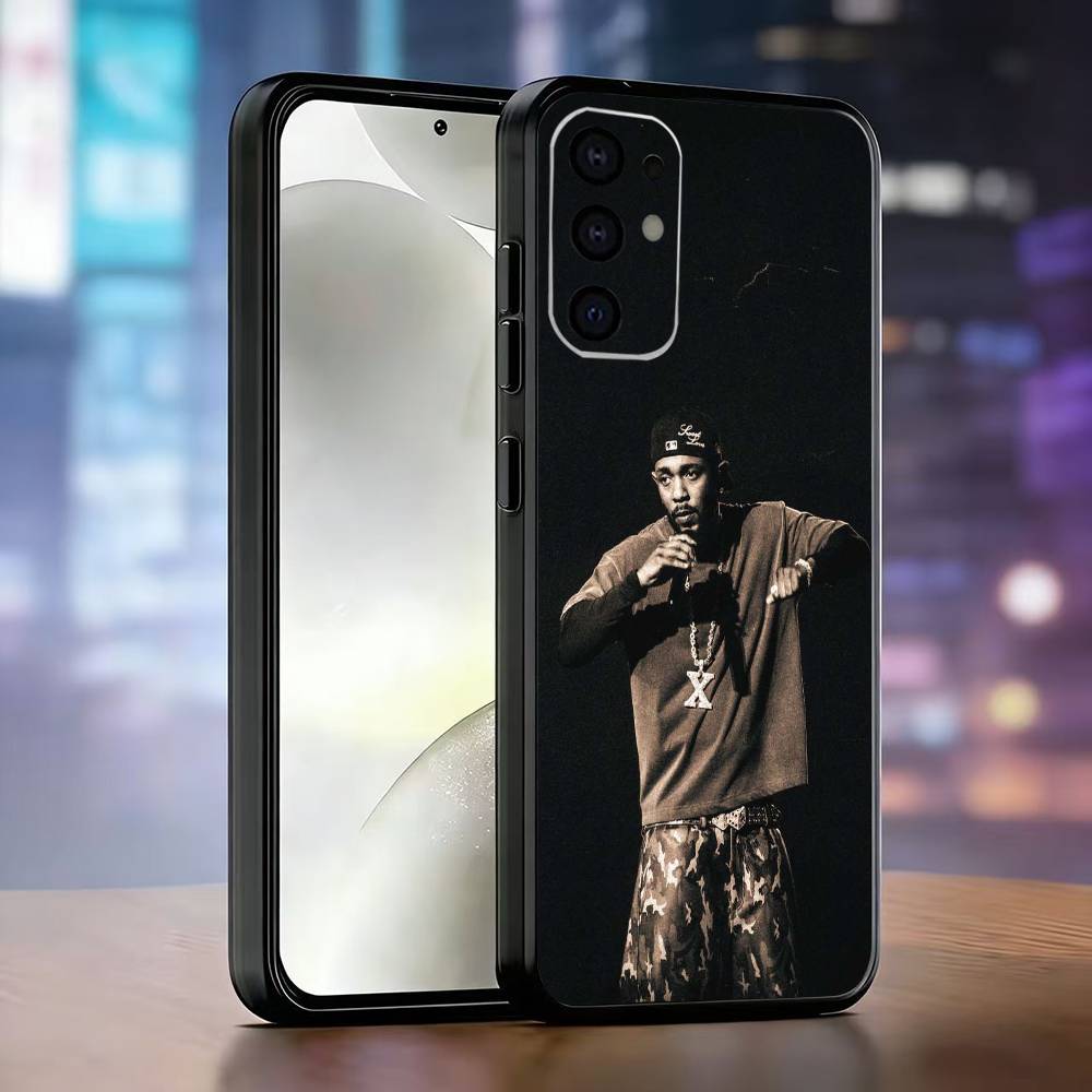 Чехол для телефона рэпера K-Kendrick Lamar для Samsung S25, S24, S21, S22, S23, S30, Ultra, S20, Plus, Fe, Lite, Note, 10, Черный чехол