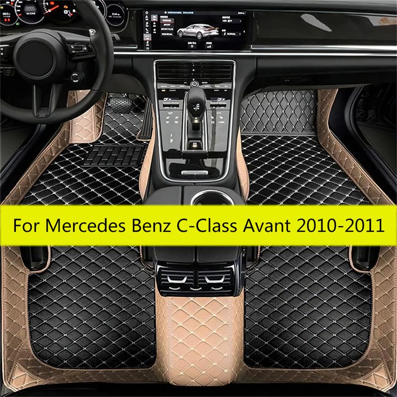 Автомобильные коврики для Mercedes Benz C-Class C Class Avant 2011 2010 Коврики для ног Авто аксессуары для интерьера Сменные чехлы