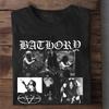 НОВАЯ Коллекция BATHORY Группа Классическая Черная Все Размеры Унисекс Подарок Футболка AC1963 Унисекс Футболка