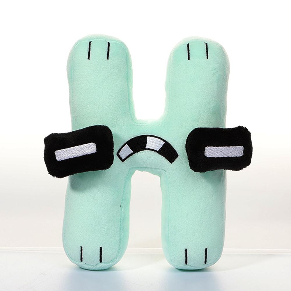 Плюшевые игрушки с алфавитом Lore, 26 букв, плюшевые развивающие куклы с животными для детей и взрослых, рождественский подарок на Хэллоуин