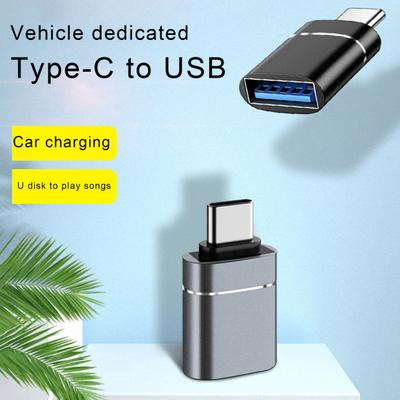 OTG Адаптер Plug Play Мини Алюминиевый Сплав Type-C на USB 3 Конвертер