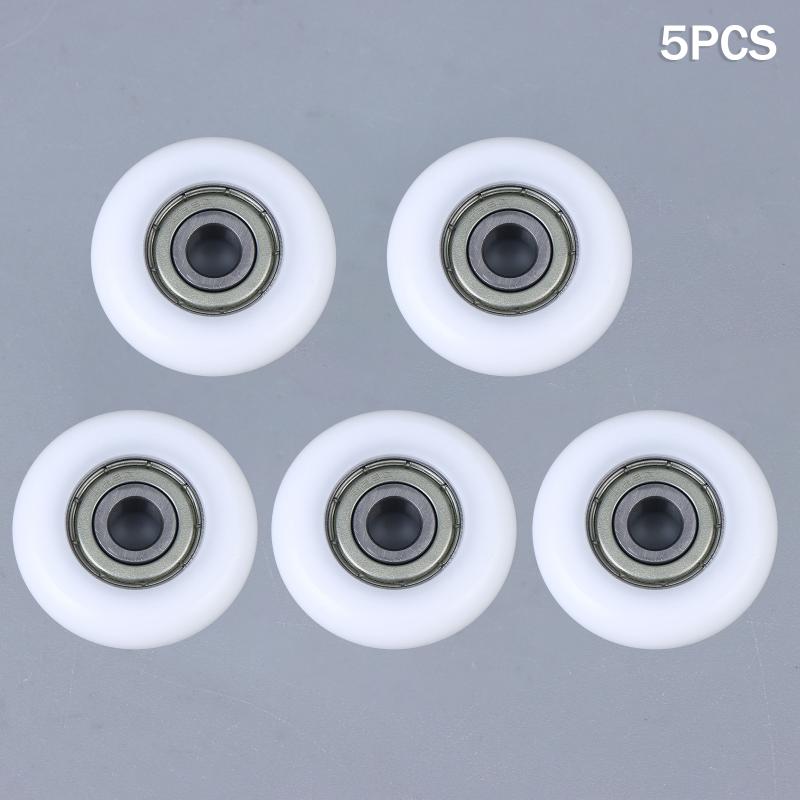 1/3/5PCS Rowing Machine Rollers BSR69838-10 POM Plastic Coated Bearing Wheel Accessory