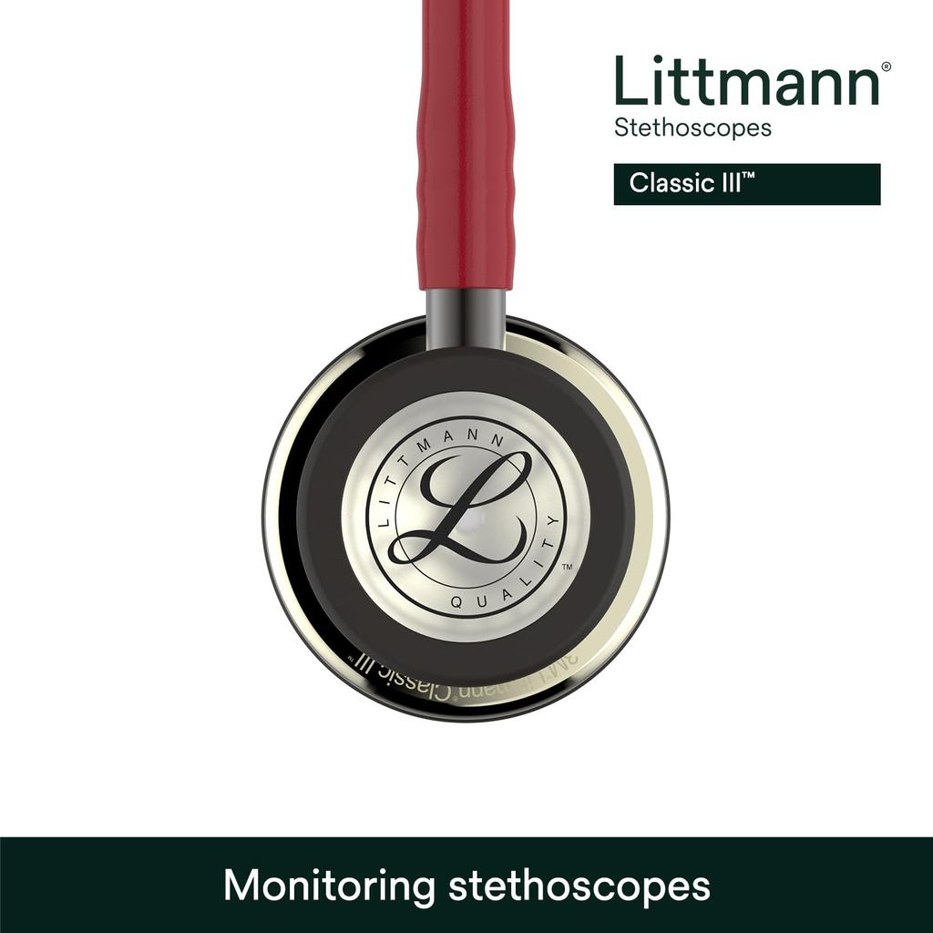Стетоскоп Littmann Classic III Бордовый 5864