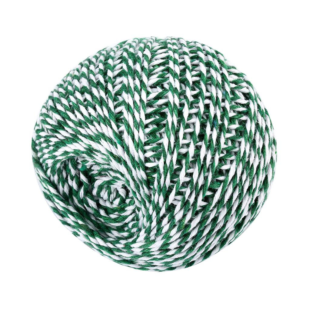 1,5 мм 75 м хлопчатобумажная нить двухцветный шнур для рукоделия тканый ремешок веревка проволока DIY принадлежности ARI