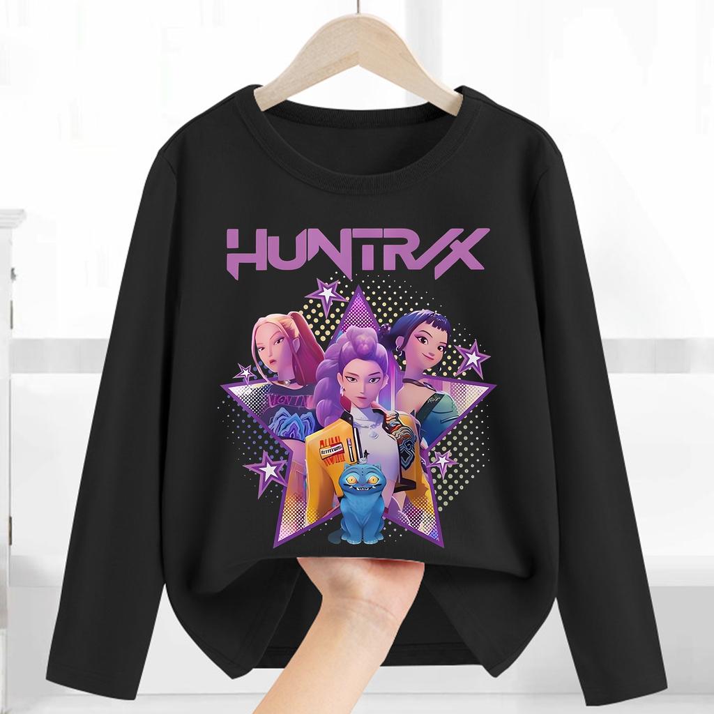 Футболки для девочек с длинным рукавом, детская мультяшная одежда, модная одежда, детская одежда, повседневный топ с круглым вырезом и длинным рукавом