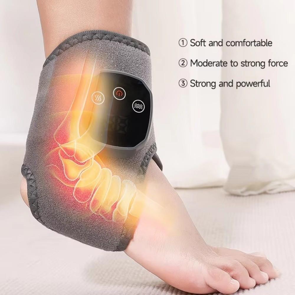 Hot Compress Ankle Massager Cordless Heating Wrist Guard Electric Wrist Brace Ankle Protection