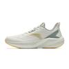 Lingfeng Fabric Shock Absorbing Lightweight Low Top Running Shoes Men Sneaker Pure-White Hydroxyl-Green Sugar-Pear-Yellow 912545501-3