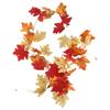 1 Pcs Artificial Leaves Fall Leaf Garland Hanging Vines For Home Fireplace Party Wedding Accessories