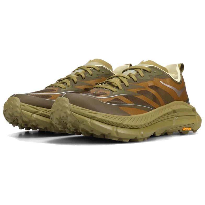 HOKA One One Кроссовки для бега Mafate Speed 4 Мужские Зеленые 1168450-WYP