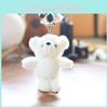 Plush Bear Teddy Keychain Pp Cotton Filled Bag Decor  Kids Gift Animal Stuffed