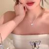 Korean Cat's Eye Butterfly Necklace for Women - Stylish & Versatile Clavicle Design