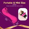 2-in-1 Sucking Vibrator with Tongue Licking 10 Modes Vagina Clitoris Stimulator Oral Sucker Erotic Sexy Sex Toy for Women