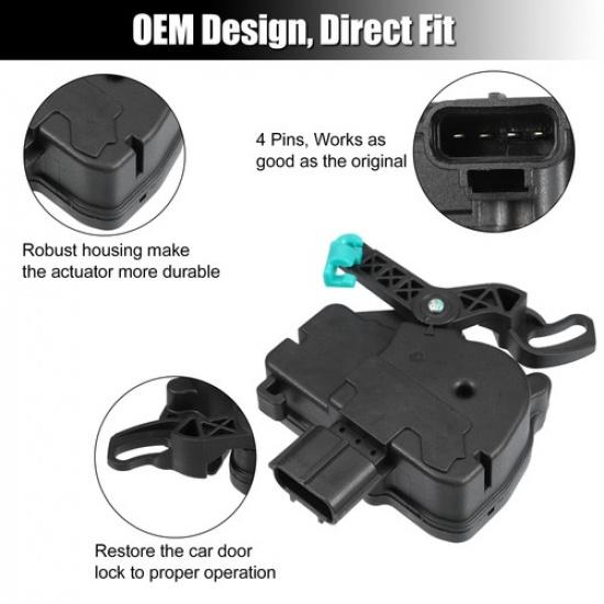 Rear Left Side Door Latch Lock Actuator Assembly Single  for Dodge Caravan