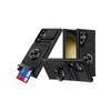 Чехол для Samsung S25 24 23FE Plus Ultra A15 25 35 55 14 Магнитное Вращающееся Кольцо Подставка Прочная Защита Кошелек