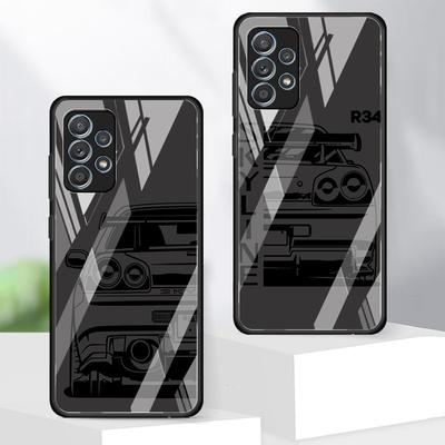 Чехол для телефона для Samsung Galaxy A12 A10 A21 A06 A51 A52 A14 A30 A15 A50 A13 A20 A56 A35 A25 A36 A71 A16 A02 A73 A34 Креативная Машина