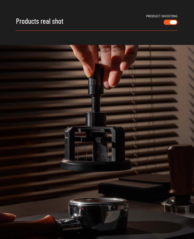 51/53/58 мм Вращающаяся кофейная игла, распределитель и перемешиватель порошка