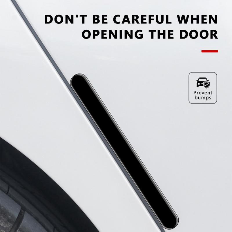 SEAMETAL 8 шт. Накладки на ручки дверей автомобиля, защита от царапин, защитные наклейки для автомобиля, противоударная защитная полоса для ручки автомобиля, внешние детали