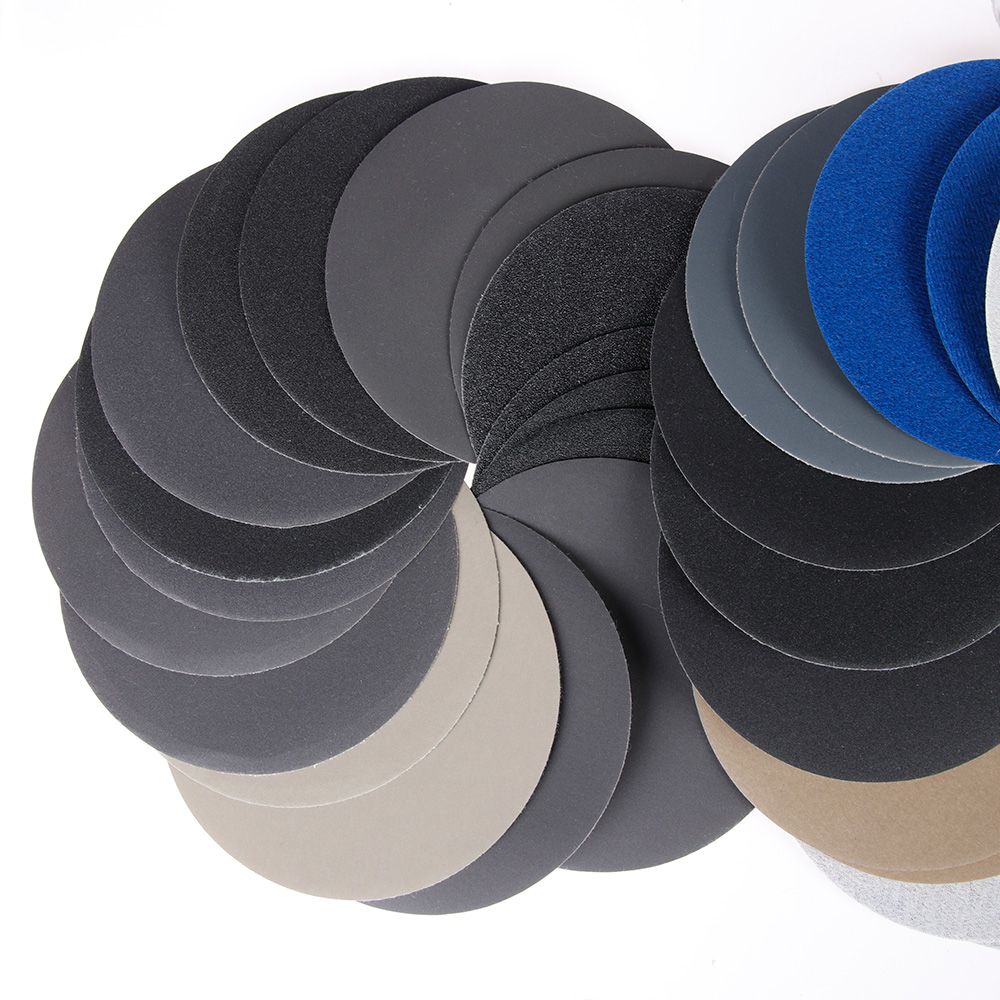5/10/20Pcs Round Wet or Dry Silicon Carbide 5'' 125mm Sanding Disc Sandpaper Pads 60 - 10000 Grit