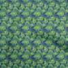 Cotton Flex Light Green Fabric Floral Dress Material Fabric Print Fabric By The Yard 40 Inch