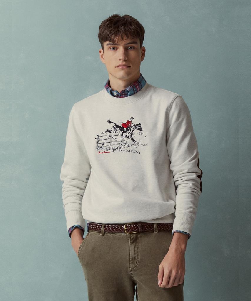 Худи для охоты BROOKS BROTHERS (слоновая кость) (Bbnpmmf301)