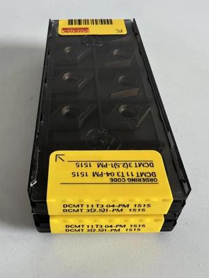Оригинальная / DCMT11T304-PM 1515 / Твердосплавная пластина для токарного станка с ЧПУ 10 шт.