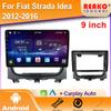 Android 2K Car Radio For Fiat Strada Idea 2012 2013-2016 Multimedia Bluetooth Player Navigation 4G GPS Carplay Stereo