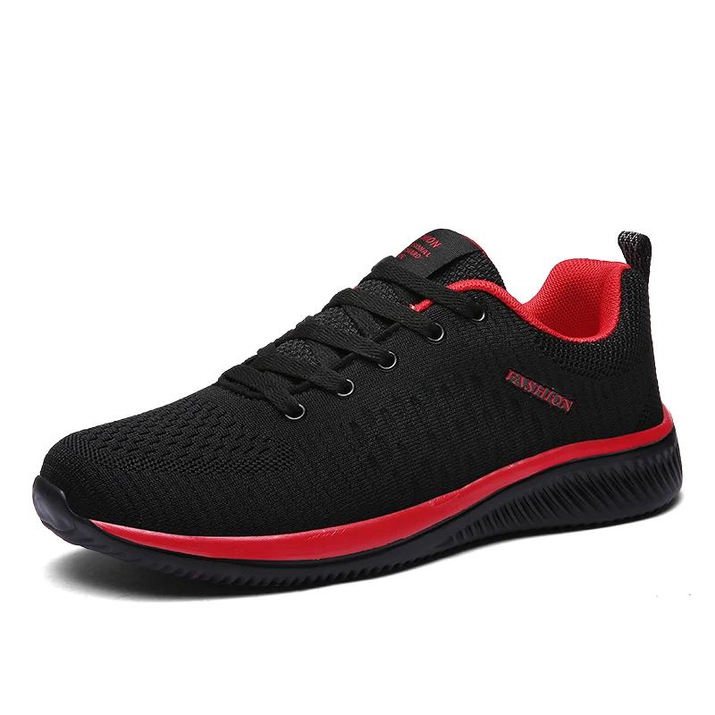 High Quality Sport Athletic Gym Lightweight Men Casual Shoes Sneakers Men Running Walking Knit Fashion Casual