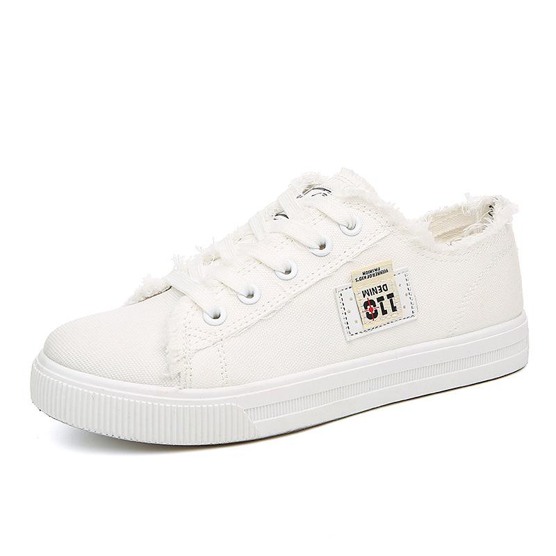 35-41, Women, Non-slip, Denim Shoe, Tennis, Canvas Shoes, for Girls, Sneakers, Classic, Breathable Shoes