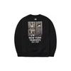 New MLB Sweatshirts Unisex Black 3AMT00221-50BKS