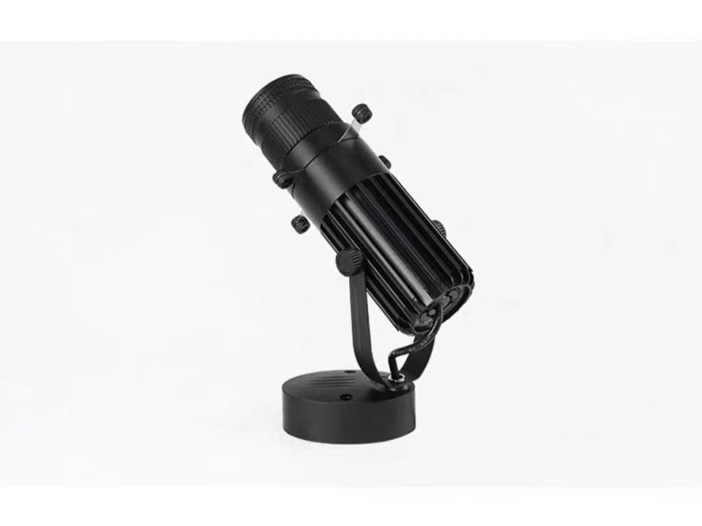 Square Dimming Aperture COB LED Track Spotlight for Museum and Shop Displays