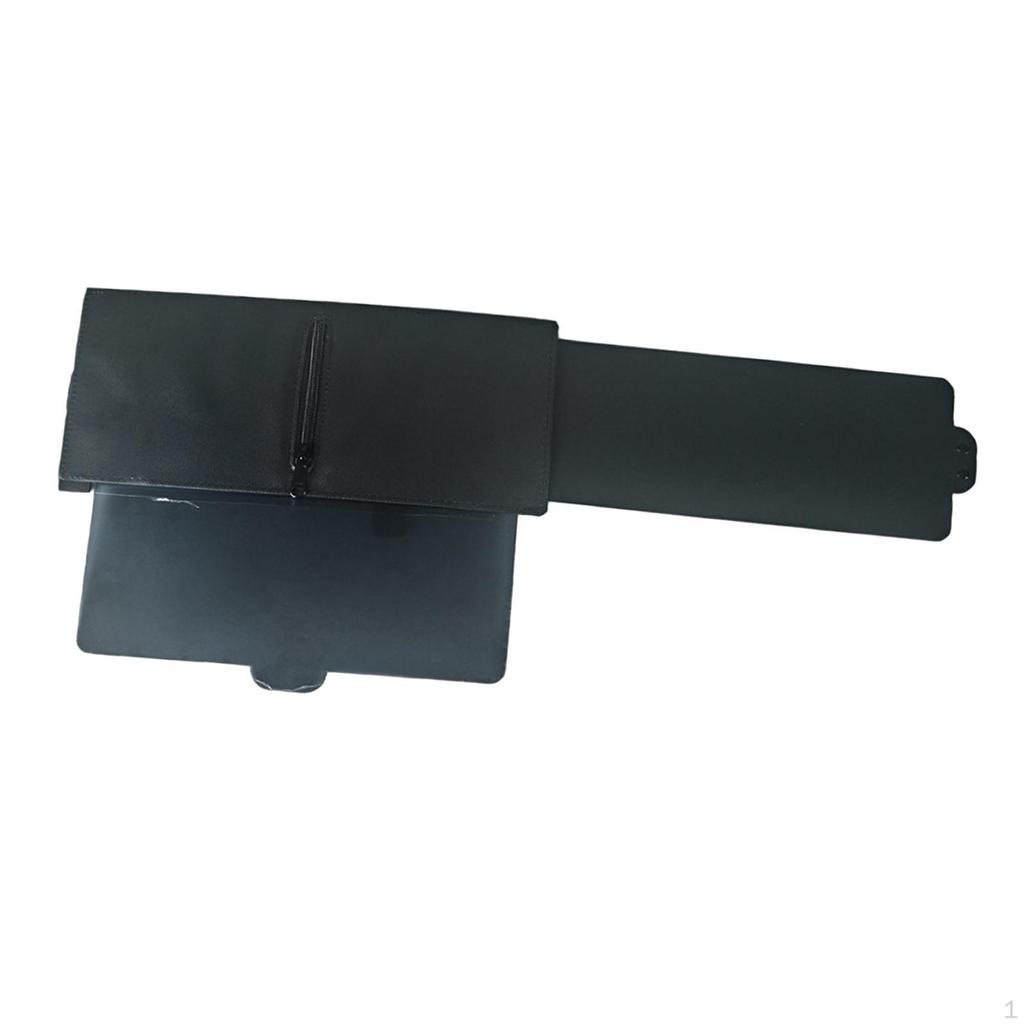 Car Sun Visor Extender Anti Glare Shade Protection Black Elastic Strap Accessory Adjustable for