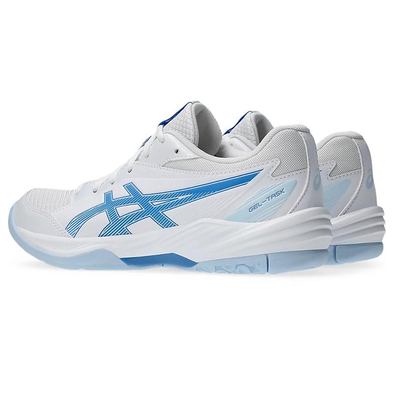 Asics Gel Task 4 White Blue Coast Women Sneakers 1072A106-102