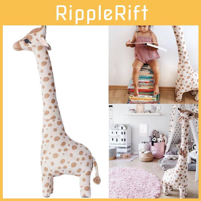 Милая плюшевая игрушка Жираф, подушка для сна для декора детской спальни и поддержки во время сна