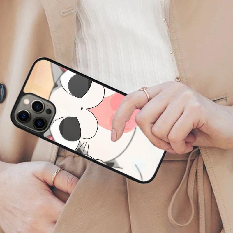 Cartoon Cute Cat Magnetic Phone Case For APPLE iPhone 17 Air 16 14 13 12 Pro Max 15 Plus Wireless Charge With MagSafe Cover