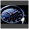Б/у мужские часы Seiko ALBA хронограф, модель для зарубежного рынка, 10 Бар, коричневый кожаный ремешок, черный