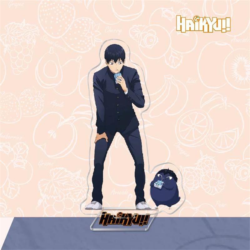 Мультфильм аниме Haikyuu косплей стенд модель пластина Хината Сёё Кагеяма Тобио Кенма Кодзуме акриловые фигурки Стенди Декор стола