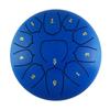 6 Inch Steel Tongue Drum 11 Notes Handpan Drum with Drum Mallet Finger Picks Percussion for