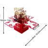 1pc Pop-Up Mother's Day Greeting Card Gift Handwritten 3D Box Paper Carving Creative Festival Blessing Postcard Party Gifts
