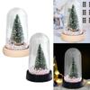Mini Christmas Tree with LED Ornament Decorative Artificial Xmas for Fireplace/ Party