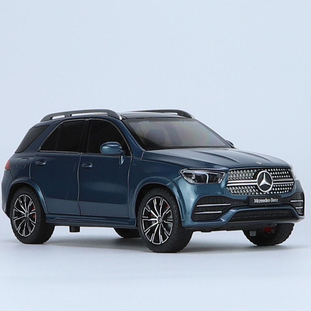 Масштаб 1/24 Benz GLE 350, модель автомобиля из сплава, световой и звуковой эффект, литой автомобиль, игрушки для мальчиков, подарок на день рождения, детские игрушки, коллекция автомобилей